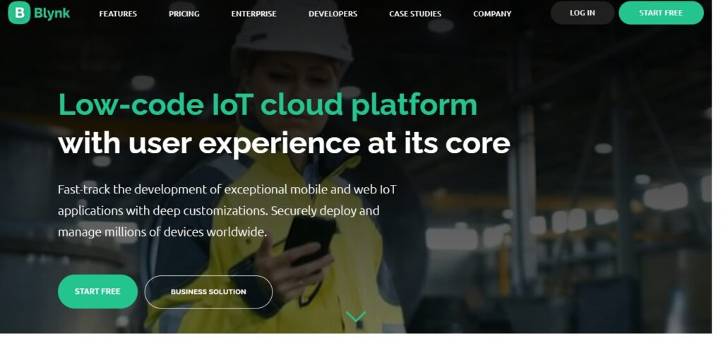 Blynk IoT platform