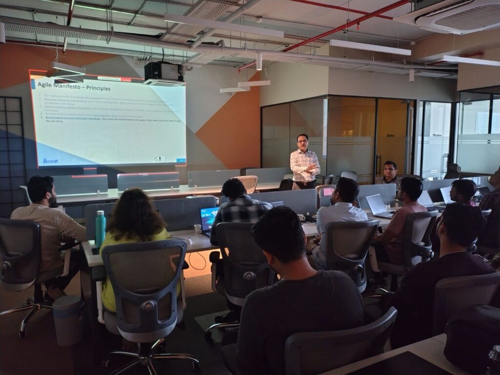 Training Session on Project Management and Delivery Practices